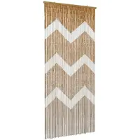 vidaXL Insect Deur Gordijn Meerkleurig 200 x 90 cm Bamboe