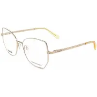 Moschino Bril - - MOL625 - Goud wit - Roestvrij staal - 54/16/140