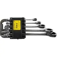 Mundial Set van 5 ratelsets met combinatiesleutels (8 tot 19 mm) - merk
