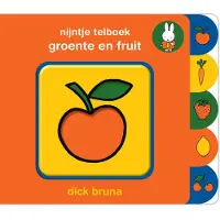 Mercis nijntje telboek, groente en fruit (Kartonboek)