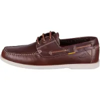 Camel active Bootschoen van gewaxt leer - Maat menswear-45 - Bruin