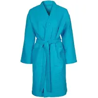 Vossen Badjas Rom Turquoise-XL