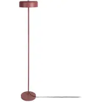 Leitmotiv Vloerlamp Riqueza Palo Burgundy Red