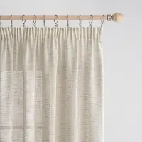 Unyqoos Elegante transparante gordijnen met plooiband voor woonkamer en slaapkamer