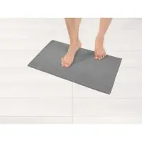 Unyqoos Absorberende en sneldrogende katoenen badmat met antislip voor badkamer