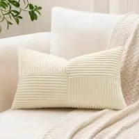 Unyqoos Zachte Corduroy Kussenhoes met Verborgen Ritssluiting voor Stijlvolle Decoratie