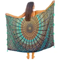 Unyqoos Veelzijdige en Stijlvolle Sarong voor Strand, Vakantie en Dagelijks Gebruik