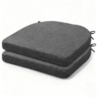 Unyqoos Set van twee comfortabele zitkussens 40x40 cm voor diverse stoelen en ruimtes