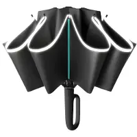 Unyqoos Windbestendige en ruime opvouwbare paraplu met automatische bediening en UV-bescherming