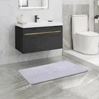 Unyqoos Zachte en Absorberende Antislip Badmat voor Veiligheid en Comfort in de Badkamer