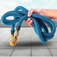 Unyqoos Uitrekbare flexibele tuinslang met multifunctionele sproeikop voor tuin en terras