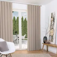 Unyqoos Thermische gordijnenset voor isolatie en sfeer in diverse kleuren