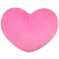 Unyqoos Decoratief Hartvormig Kussen voor Kinderkamer en Huis in Zachte Roze Tinten, 40 cm