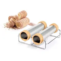 Unyqoos Innovatieve Bakvorm voor Traditionele Zelfgemaakte Boomtaarten en Schillerlokken Bereiding