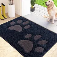 Unyqoos Absorberende Antislip Schoonloopmat voor Binnengebruik - 50 x 80 cm - Wasbaar en Waterdicht