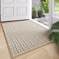 Unyqoos Dunne en stijlvolle antislip deurmat voor binnen met absorberende eigenschappen