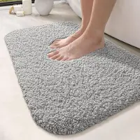 Unyqoos Zachte en Absorberende Antislip Badmat voor Comfort en Veiligheid in de Badkamer