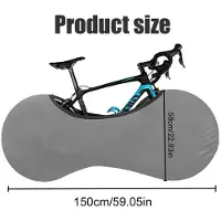 Unyqoos Water- en stofbestendige fietshoes met elastische rand voor veelzijdig gebruik