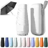 Unyqoos Compacte en Draagbare Mini Paraplu met UV-bescherming en Opberghoes