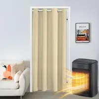 Unyqoos Warmte- en Geluidsisolerend Deurgordijn voor Privacy en Energiebesparing in Huis