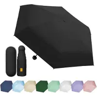 Unyqoos Praktische Mini-Paraplu voor UV-bescherming en Weerbestendigheid, Compact en Gemakkelijk Mee te Nemen
