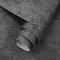 Unyqoos Zelfklevend betonlook behang in grijstint voor diverse interieurprojecten