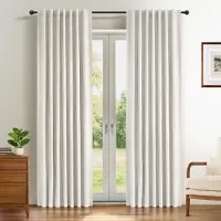 Unyqoos Beige thermogordijnen voor optimale verduistering en isolatie in huis