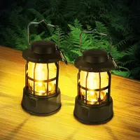 Unyqoos Draagbare LED-campinglamp set met dimbare helderheid en waterdichte behuizing