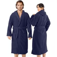 Unyqoos Comfortabele en Absorberende Badjas van Katoen voor Dames en Heren