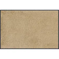 Unyqoos Wasbare en Stijlvolle Deurmat voor Binnen en Buiten - Sahara Beige 60 x 90 cm
