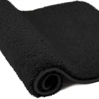Unyqoos Zachte en absorberende badmat van microvezel voor veilig en droog gebruik