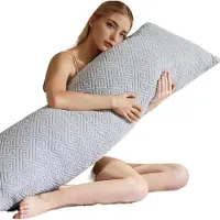 Unyqoos Ergonomisch lichaamskussen voor zijslapers met comfortabele ondersteuning