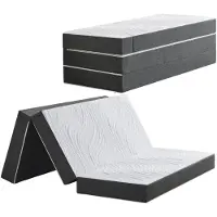 Unyqoos Opvouwbare matras met afneembare hoes voor reizen en logeren