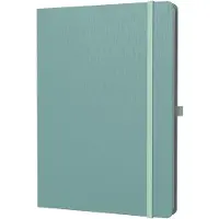 Unyqoos Gelinieerd A4 Notitieboek met Robuuste Hardcover en Penhouder