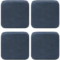Unyqoos Comfortabele Vierdelige Set Zitkussens voor Binnen en Buiten met Traagschuim en Antislip Onderkant