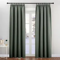 Unyqoos Elegant en Functioneel Thermische Verduisteringsgordijnen voor Slaapkamers, Set van 2, Hoogte 220 x Breedte 140 cm