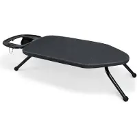 Unyqoos Compacte tafelstrijkplank met inklapbare poten en hittebestendige hoes