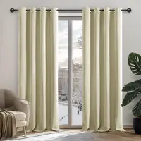 Unyqoos Verduisterende en Geluidsisolerende Gordijnen voor Comfortabele Woon- en Slaapkamers
