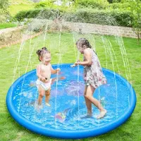 Unyqoos Kindvriendelijke waterspeelmat met kleurrijk oceaanontwerp voor tuinplezier