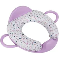 Unyqoos Comfortabele en veilige toiletverkleiner voor jonge kinderen met rugleuning