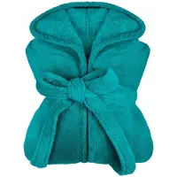Unyqoos Zachte unisex badjas met capuchon in diverse kleuren en maten