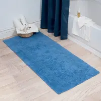 Unyqoos Zachte en omkeerbare katoenen badmat voor optimaal comfort en absorptie