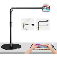 Unyqoos Verstelbare mobiele telefoonhouder met flexibele arm voor stabiele opnames