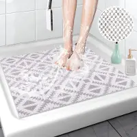 Unyqoos Antislip Douchmat met Sneldrogende Eigenschappen voor Badkamer en Keuken