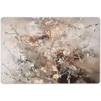 Unyqoos Moderne afwasbare placemats met kunstzinnige print voor stijlvolle eettafel