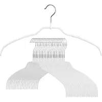 Unyqoos Ultralichte en Ruimtebesparende Kledinghangers voor Shirts en Jassen