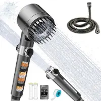 Unyqoos Waterbesparende handdouche met massage en filter voor ultieme douche-ervaring