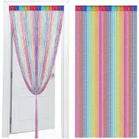 Unyqoos Elegant en Functioneel Veelzijdig Draadgordijn voor Terrasdeuren en Interieurdecoratie