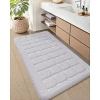 Unyqoos Absorberende en Zachte Badmat met Antislip voor Comfort in de Badkamer