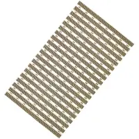Unyqoos Antislip badmat met afvoergaten en voetmassage voor veilige douche